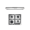thumbnail image 1 of Combo DISA HOME Parrilla a Gas 4 Quemadores Acero Inox Y Campana Extractora de Pared Acero Inox 60 c Disa Home 40-11-0-001, 1 of 7