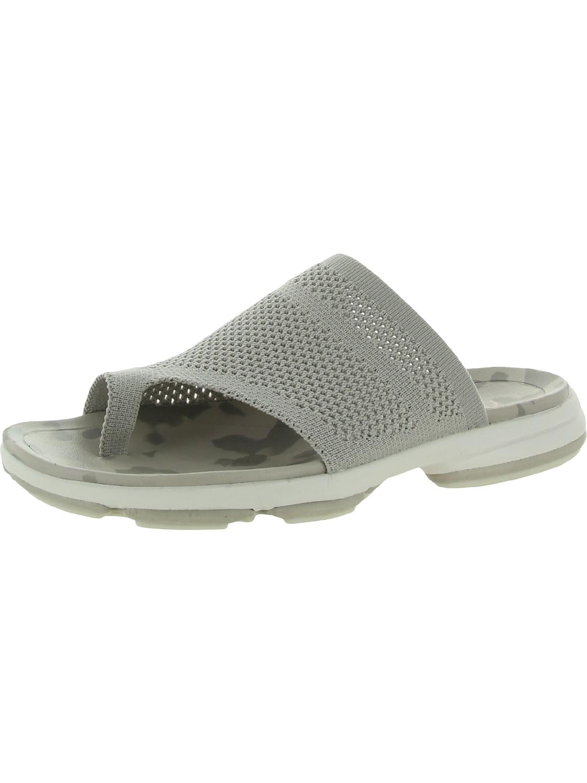 Ryka Womens Desi Knit Toe Loop Slide Sandals