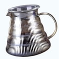 thumbnail image 1 of Jarra de café de vidrio Utensilios para café Cafetera de vertido Jarra de vertido Gris A, 1 of 5