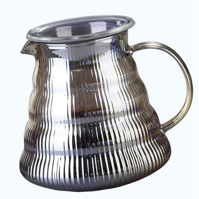 Jarra de café de vidrio Utensilios para café Cafetera de vertido Jarra de vertido Gris A