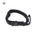 thumbnail image 2 of Collar de hebilla para mascotasCollar de mascotas asa antideslizante collar de liberación rápida mediano gran animal poliéster gargantillo, negro, m Scienceny PT000563-04, 2 of 7