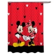 thumbnail image 1 of Mickey Mouse 808098 Disney Mickey & Minnie Mouse Classic Shower Curtain, 1 of 2