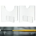 thumbnail image 2 of SHISUYAN 2Pcs Clear Baseball Bat Hanger for Desktop Use by Enthusiasts, 2 of 9