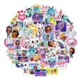 thumbnail image 1 of 54 pcs Cartoon Gabby's Dollhouse Stickers Cute Decals For Laptop Fridge Phone Skateboard Water Bottle Sticker Kids Girls Toy, 1 of 5