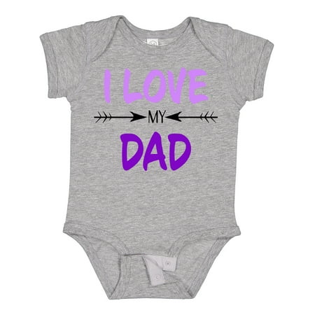 

Inktastic I Love My Dad Fathers Day Gift Baby Boy or Baby Girl Bodysuit