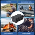 thumbnail image 6 of Rolling Waterproof Hard Case with Wheels & Handle, Customizable Foam Protective Case for Camera, Drone & Equipment, Heavy Duty Shockproof Storage Carry Case (22 x 13 x 9 in, Black), 6 of 7