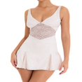 thumbnail image 3 of Femmes Spaghetti Sangle V Cou Aline Boho Été Plage Casual Mini Robe de Soirée, 3 of 6