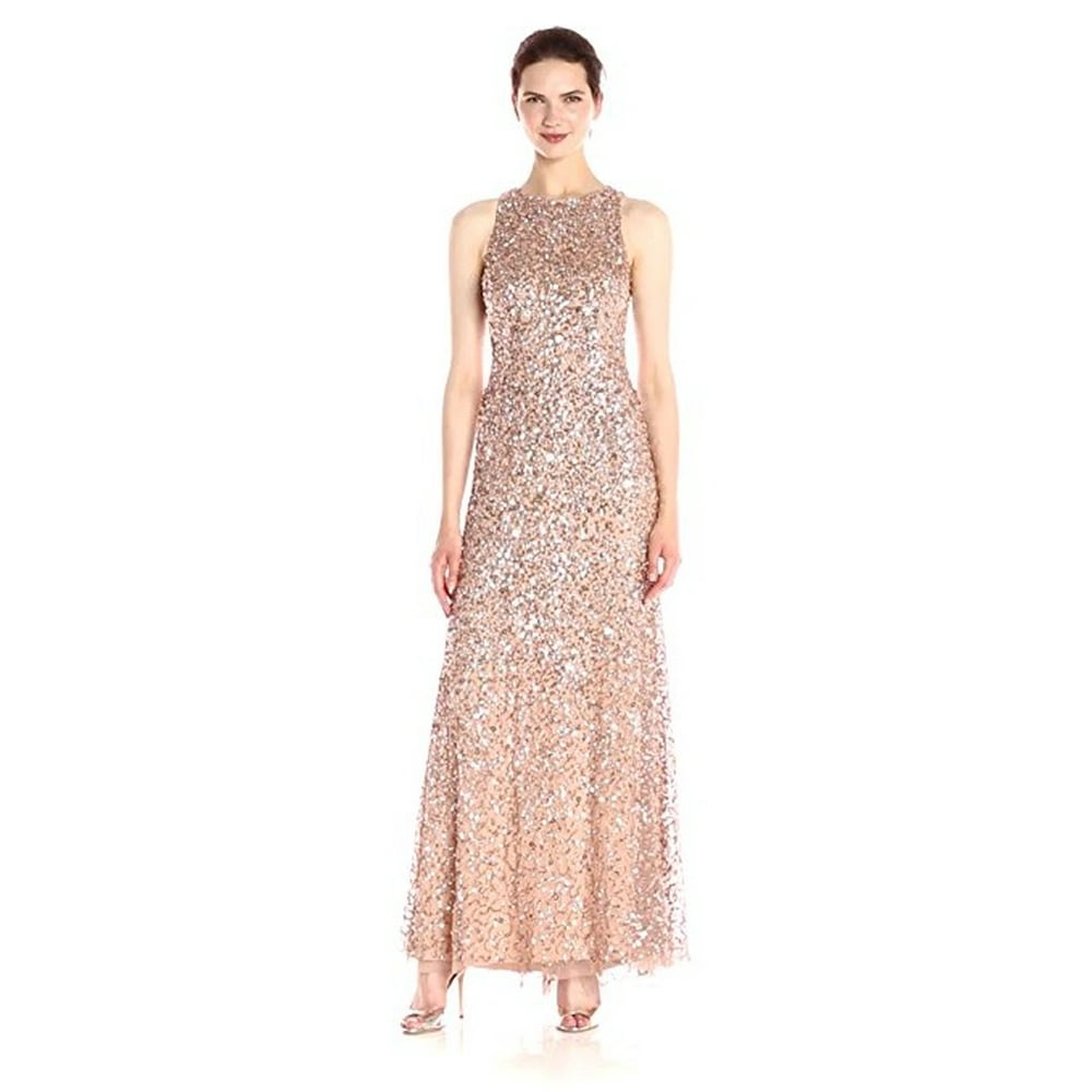 rose gold adrianna papell
