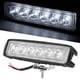thumbnail image 4 of Luz de trabajo de 18 W y 800 lm, barra de luces antiniebla de 6 LED para motocicleta, coche, camión, todoterreno, 4 of 12