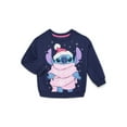 thumbnail image 2 of Lilo & Stitch Toddler Girls Graphic Crewneck Sweatshirt, Sizes 12M-5T, 2 of 7