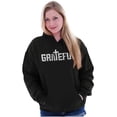 thumbnail image 4 of Grateful Thankful Christian Jesus Hoodie Sweatshirt Women Men Brisco Brands S, 4 of 6