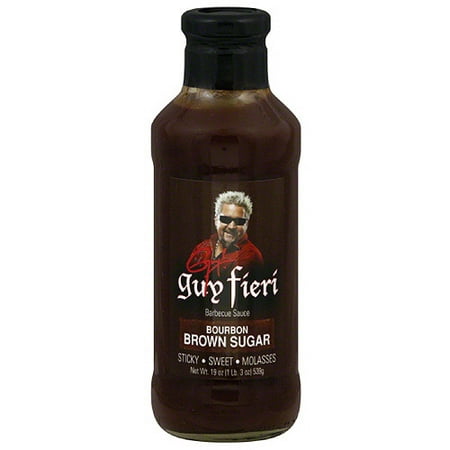 Guy Fieri Brown Sugar Bourbon BBQ Sauce, 19 oz, (Pack of (Best Bourbon For The Price)