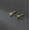 Gold; Black Stone (D), variant on Sterling Silver TINY Square Black CZ Stud Earrings 3mm A1719-Silver; Black Stone (B)