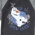 thumbnail image 3 of Frozen 2 - Up To Snow Good - Toddler And Youth Raglan Graphic T-Shirt, 3 of 4