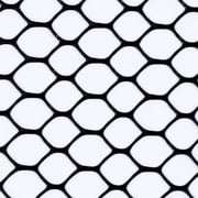 YARDGARD 3 Foot x 25 Foot Black Plastic Poultry Netting