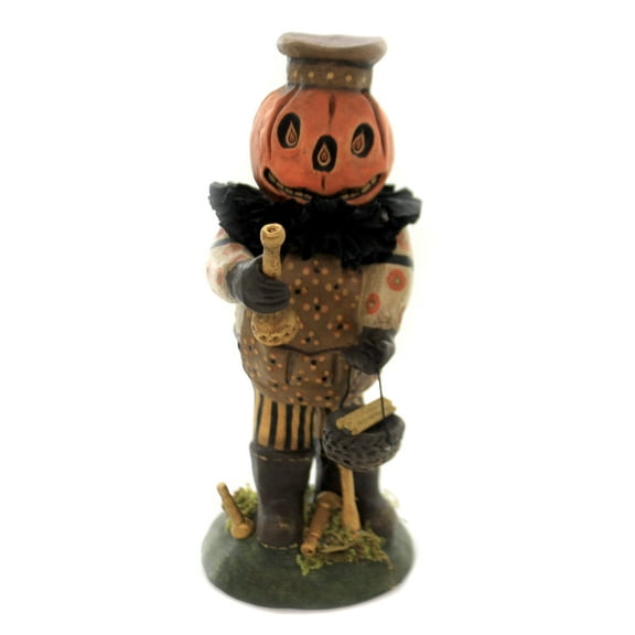 Candlestick Maker - One Halloween Figurine 8 Inch, Polyresin - Halloween Pumpkin 24142