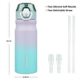 thumbnail image 7 of BJPKPK Water Bottle With Straw 18oz Insulated Water Bottles Reusable Stainless Steel Metal Thermos With Leak Proof Lockable Lid And Carry Handle,Oasis, 7 of 7