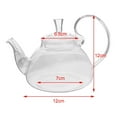 thumbnail image 3 of Baohd Glass Teapot with Tea Infuser Hanger Large Handle Tea Kettle Tea Pot, 3 of 9