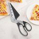 thumbnail image 5 of de pizza, herramienta para cortar sin esfuerzo, herramienta versátil para hornear, regalo, accesorio profesional de acero inoxidable, tijeras, 5 of 9