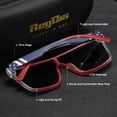 thumbnail image 3 of PolarAce Unisex Vintage Fishing Mountaineering Outdoor Travel Fashion Driving Sunglasses UV400, 3 of 4