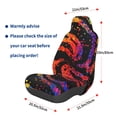 thumbnail image 3 of Balery A Bright Abstract Funda de Asiento para Auto con Diseño - Cubierta Frontal Suave y Transpirable con Protector Antideslizante- 1 Unidad, 3 of 5