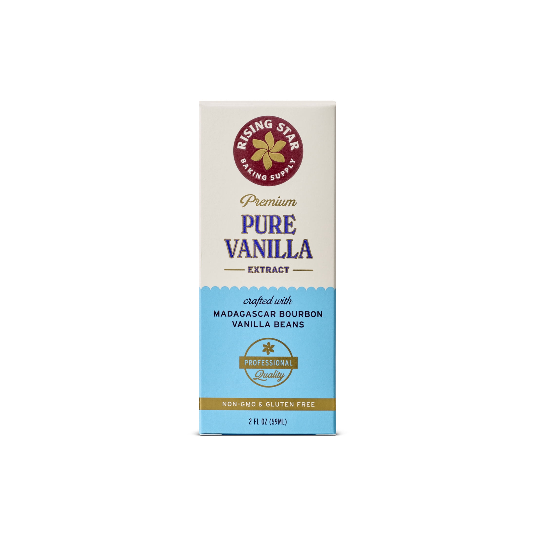 Rising Star Baking Supply Pure Vanilla Extract, 2 fl oz