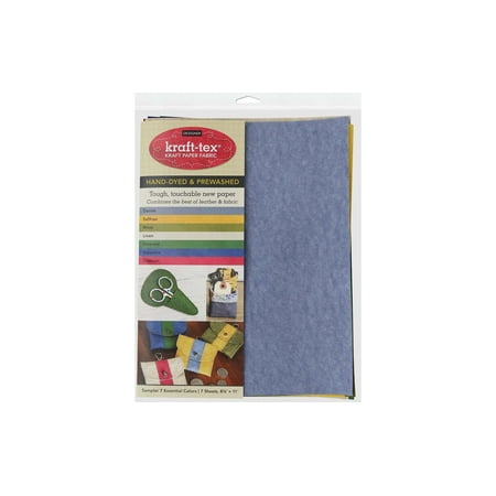 C&T Kraft-Tex Sampler Pk Hand-Dyed & Prewashed 7pc