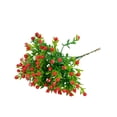 thumbnail image 1 of Flores Artificiales Decoración de Hierro Inteprter 2x Coloridos Rojo HA084317-03, 1 of 6
