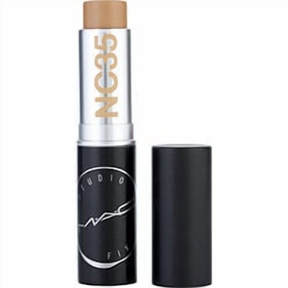 MAC COSMETICS STUDIO FOUNDATION 0.32 OZ NC35 MAC COSMETICS/STUDIO FIX SOFT MATTE FOUNDATION STICK (NC35) 0.32 OZ (0.9 ML) LIGHT-MED. BEIGE W/PEACH GOLD FOR MEDIUM SKIN