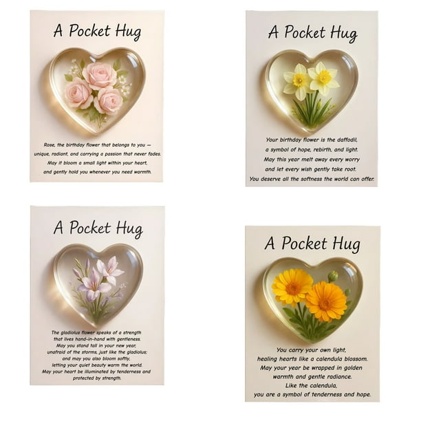 Decoraciones 1Pcs Gift Card with Flowered Pocket Beautiful and Thoughtful Keepsake for Birthdays Anniversaries and Special Occasions JASKFLY