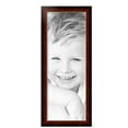 thumbnail image 2 of ArtToFrames 11" x 30" Matte Mahogany with Gold Accent Diploma Picture Frame, 11x30 inch Brown Wood Poster Frame (WOM-5109), 3 Pack, 2 of 6