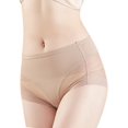 thumbnail image 3 of Ochine Women Briefs Full Coverage Mid Rise Stretch Tulle Mesh Seamless Hiphugger Cheeky Tummy Control Girdle Panties Casual Basic Soft Comfy Underwear for Ladies, S-XL, 3 of 8