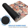 thumbnail image 6 of Long Mouse Pads for Desk,Pioneer Flower Floral Print Pattern Desk Mats on Top Of Desks, Desk Mouse Pad Extra Large with 3mm Non-Slip Base and Stitched Edge for Gaming,Office,Work,Home 31.5"x15.7", 6 of 6