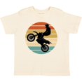 thumbnail image 3 of Inktastic Dirt Biking Motocross Retro Boys or Girls Toddler T-Shirt, 3 of 5