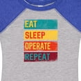 thumbnail image 4 of Inktastic Surgeon Surgical Nurse Eat Sleep Operate Repeat Boys or Girls Baby Bodysuit, 4 of 5