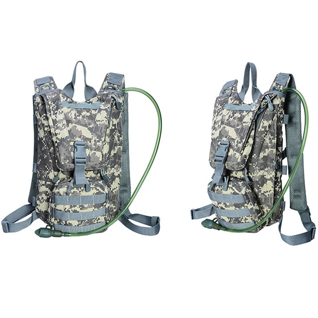 Bangcool Water Backpack Oxford Adjustable Hydration Backpack Water Pack with 2.5L Bladder