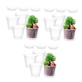 thumbnail image 4 of Masteelf 12 Pcs  Flower Pots  Garden Pots Plastic Planters Plant Pots Planting Pots Strawberry Planter Home Decors 0.15 Gallon, 4 of 8