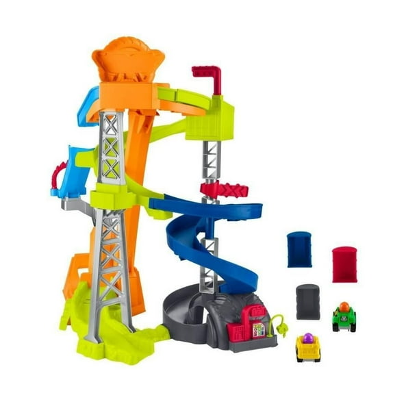 Juguete para Bebés Fisher Price Hot Wheels Pista de Carreras y