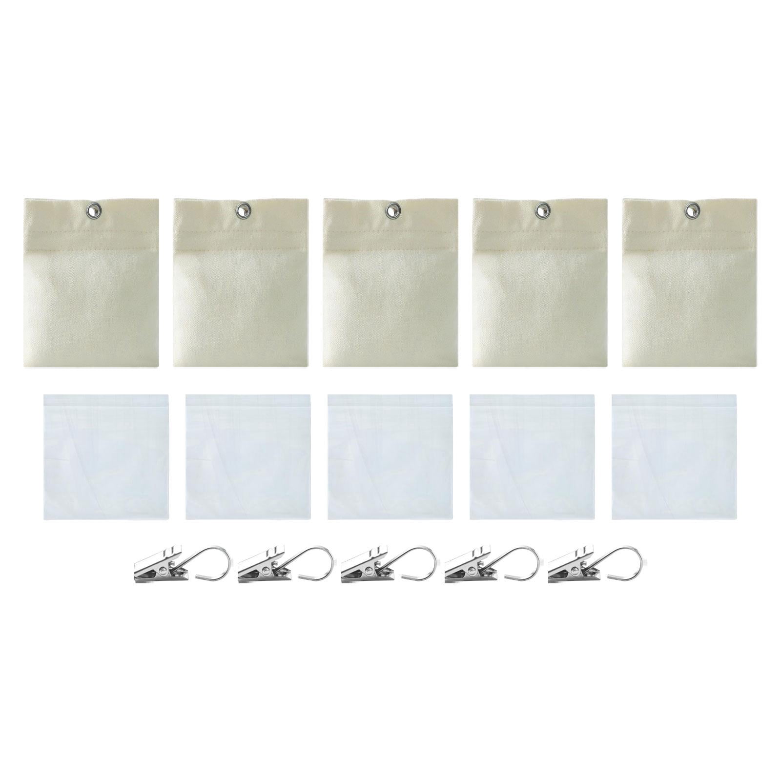 Lot de 8 Poids pour Rideaux d'Extérieur, Sacs de Sable pour Rideaux d'Extérieur de 15 Oz Lestés Lot de 8 Poids pour Rideaux d'Extérieur, Sacs de Sable pour Rideaux d'Extérieur de 15 Oz Lestés