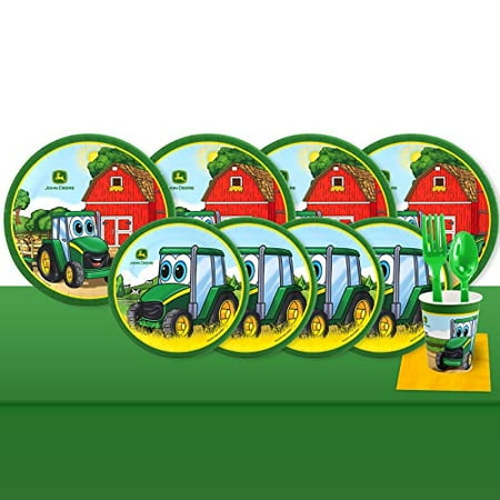 Birthdayexpress John Deere Party Supplies Johnny Tractor 32 Guest