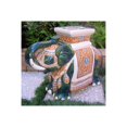 thumbnail image 1 of Stool International Caravan Porcelain Elephant Green Mix, 1 of 1