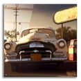 thumbnail image 1 of Epic Art 'Route 66 4' by Ray Heere, Acrylic Glass Wall Art, 36"x36", 1 of 8