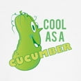 thumbnail image 3 of CafePress - Cool Cucumber Baseball Jersey - Kids Cotton Baseball Jersey, 3/4 Sleeve Shirt, 3 of 4