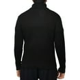 thumbnail image 2 of X RAY JEANS Mens Ribbed Pattern Turtleneck Sweater, Black, XL, 2 of 5