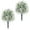White, variant on YardVibe 23.6in Artificial Violet Ball Topiary Trees with Ground Spikes,Artificial Boxwood Topiary Ball Trees,Fade Resistant Faux Shrubs Tree for Indoor Outdoor Front Porch Decor, Pink