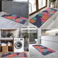 thumbnail image 2 of Pioneer Flower Floral Print Pattern Kitchen Rug Mat,Kitchen Runner Rugs Non Skid Washable,Decorative Kitchen Floor Mats for Kitchen,Sink,Laundry,17"X47", 2 of 5