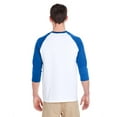 thumbnail image 2 of Gildan G570 Adult Heavy Cotton 3/4-Raglan Sleeve T-Shirt, 2 of 2