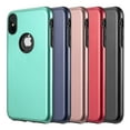 thumbnail image 4 of GSA Metallic Dual Hybrid Case For iPhone XS Max (6.5") - Teal, 4 of 20