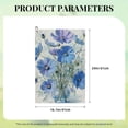 thumbnail image 6 of ONETECH Blue Flowers Golf Accessories and Gifts Microfiber Premium Golf Towel 1PC, 6 of 7