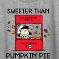 thumbnail image 3 of Peanuts - Sweeter Than Pumpkin Pie - Women's Short Sleeve Graphic T-Shirt, 3 of 6